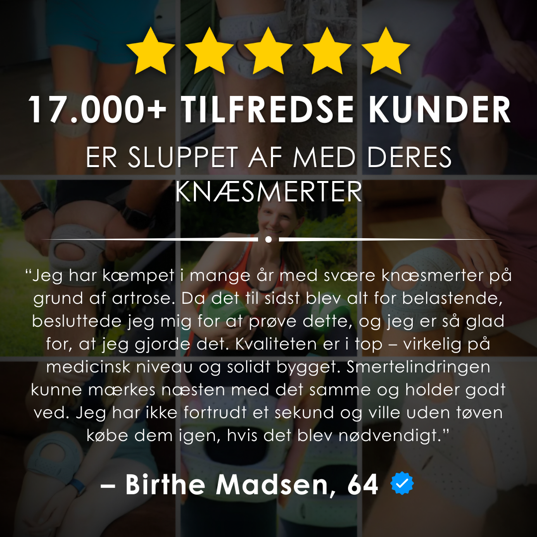 OrthoKnee Pro™ – For en hverdag uden knæsmerter